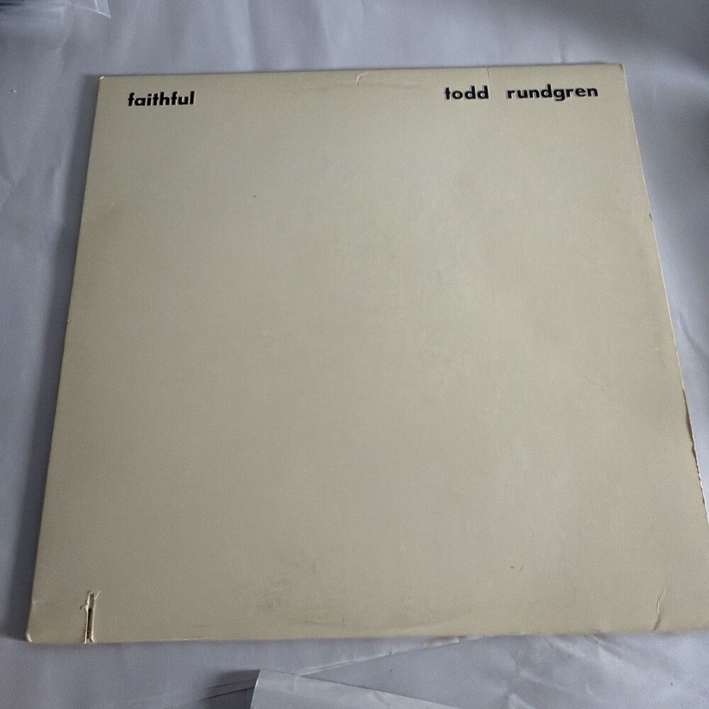 Todd Rundgren  Faithful (1976) Bearsville BR 6963 Vinyl LP VG+/VG+!!!